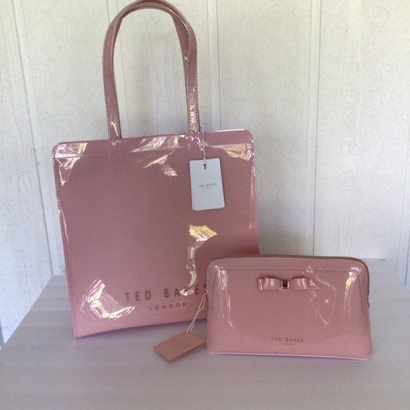 Ted Baker Handbags - TED BAKER PINK 2 PIECE BAG DUO NWT